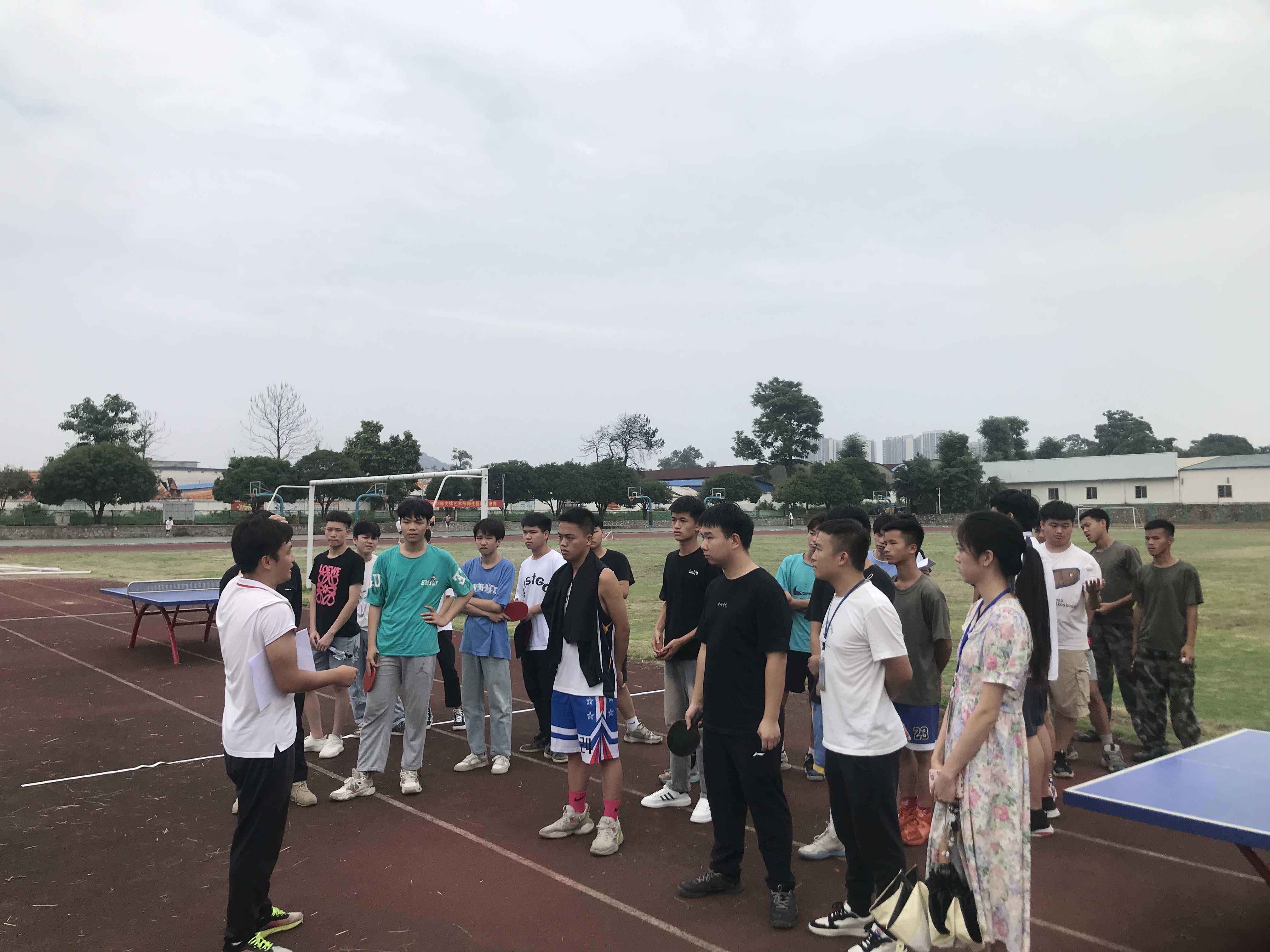 柳州市交通学校2022年文体艺术节——乒乓球比赛开赛了