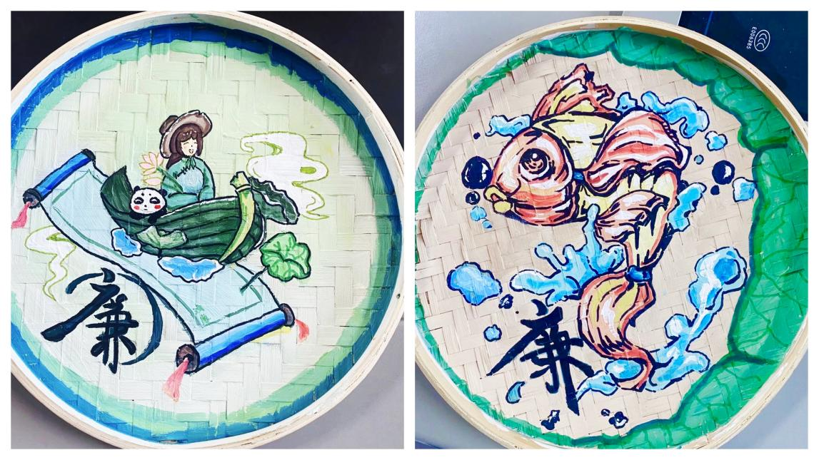 【清廉学校】柳州市交通学校举行“清廉学校”之“清风相伴·共向未来”绘画展暨20特色艺术班毕业展