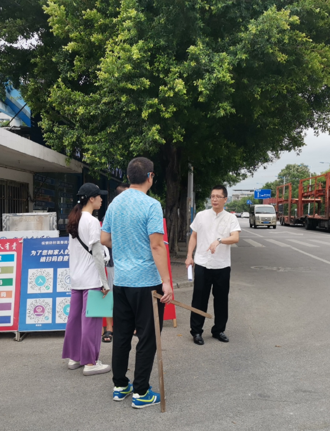 【开门创城 众志成城】柳州市交通学校开展第三轮创城实地测评自查