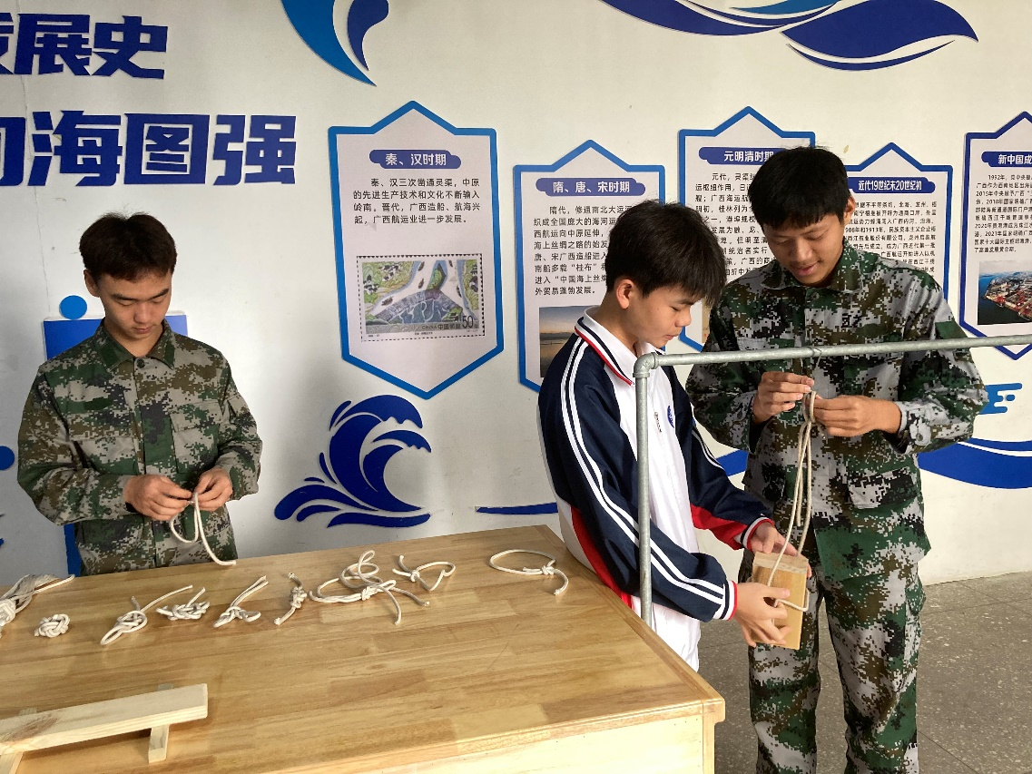 精研绳结技艺，铸就航海梦想