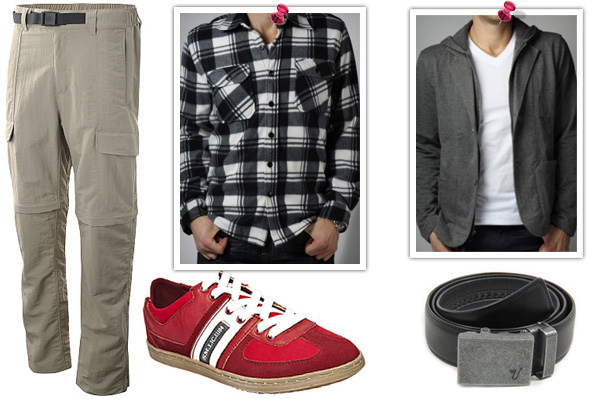 Men's look for around town