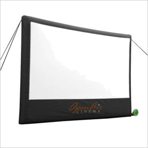 Inflatable movie screen