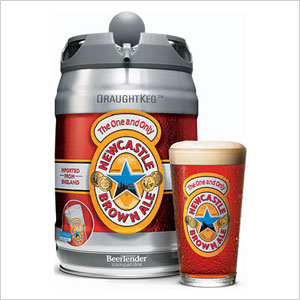 Newcastle Brown Ale Mini Keg