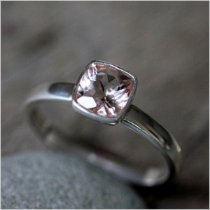 Madelynn Cassin Designs morganite ring