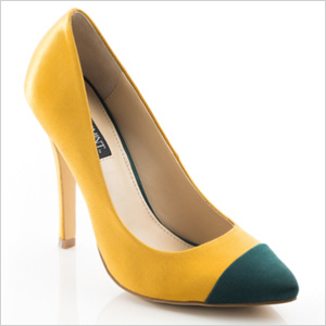 Yellow Adrienne Heel