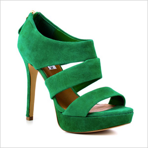 Buzzzer Green Suede