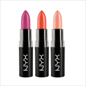 Spring pick: Matte Lipstick by NYX, (NYX Cosmetics, $6)