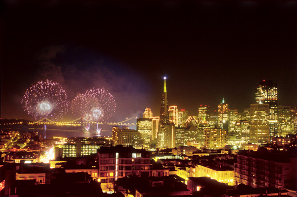 New Year's Eve in San Francisco