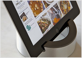 Kitchen tablet stand