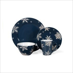 Xmas dinnerware