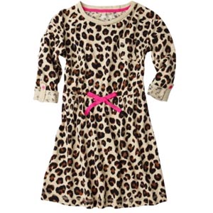 Leopard print dress